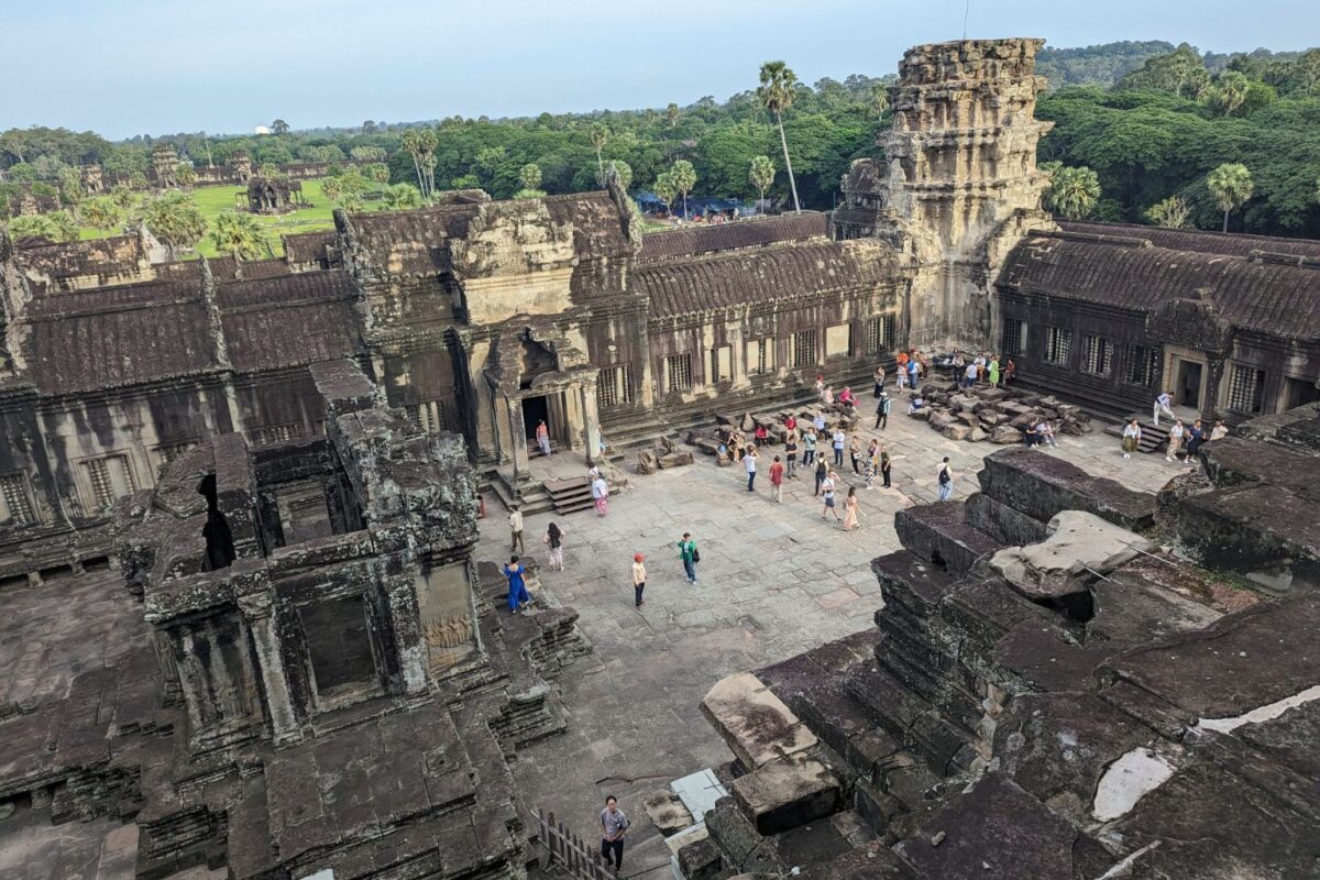 Angkor Wat, Cambodia, just after sunrise. Photo by Christopher Elliott
