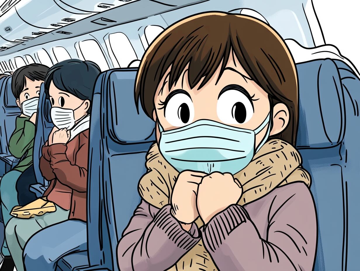 It's a common question during flu season: Should you fly if you have an infectious disease? Here's what experts say.