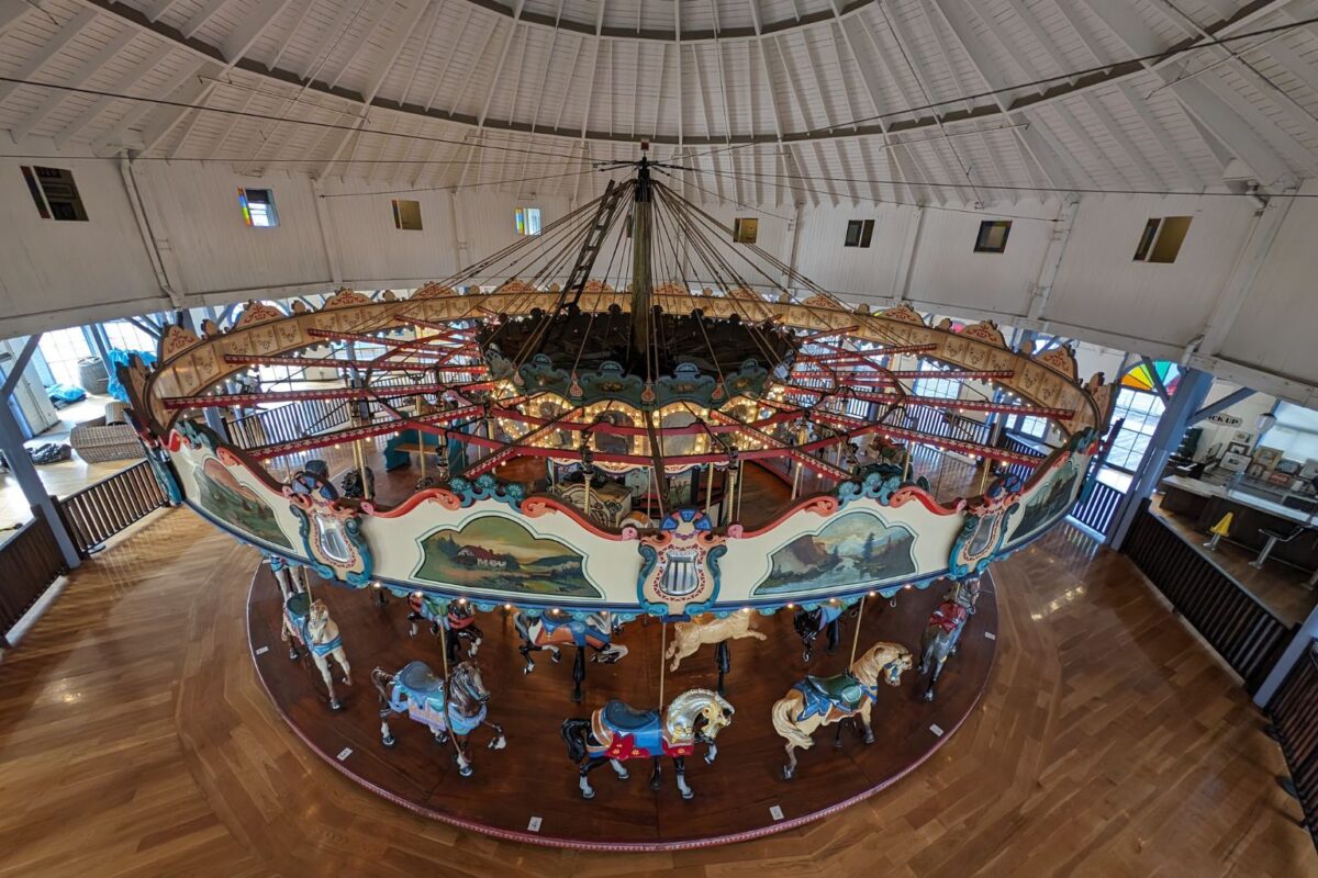 The historic Santa Monica Pier Carousel in Santa Monica, Calif. Photo by Christopher Elliott  