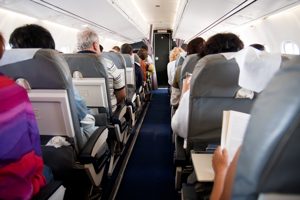 Bob thought he'd booked an economy class seat when he flew on American Airlines recently. It turns out he'd only bought half a seat.