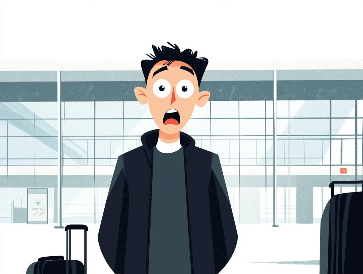 Allan Jordan, showed up for a recent Virgin Atlantic Airways flight from New York to London, small travel mistakes.